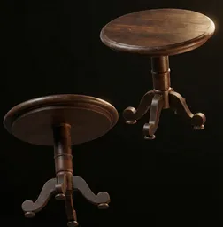 Rustic Wooden Tavern Table