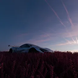 Lavender Car Escape animation