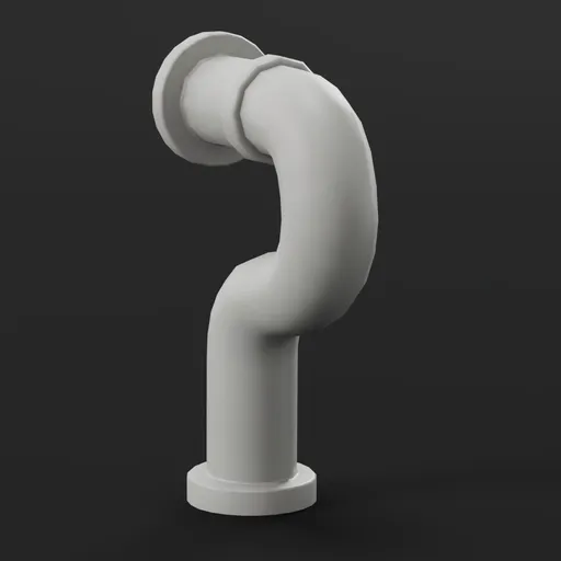 Floor to Wall Pipe