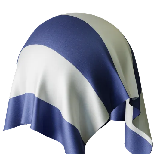 Stripe Blue Flat