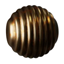 Corrugated Bronze Galvanised Rust