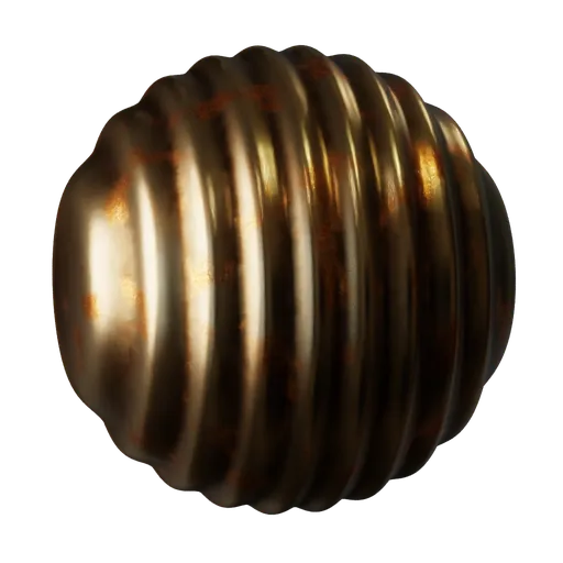 Corrugated Bronze Galvanised Rust