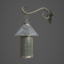 Old Wall Mounted Lamp