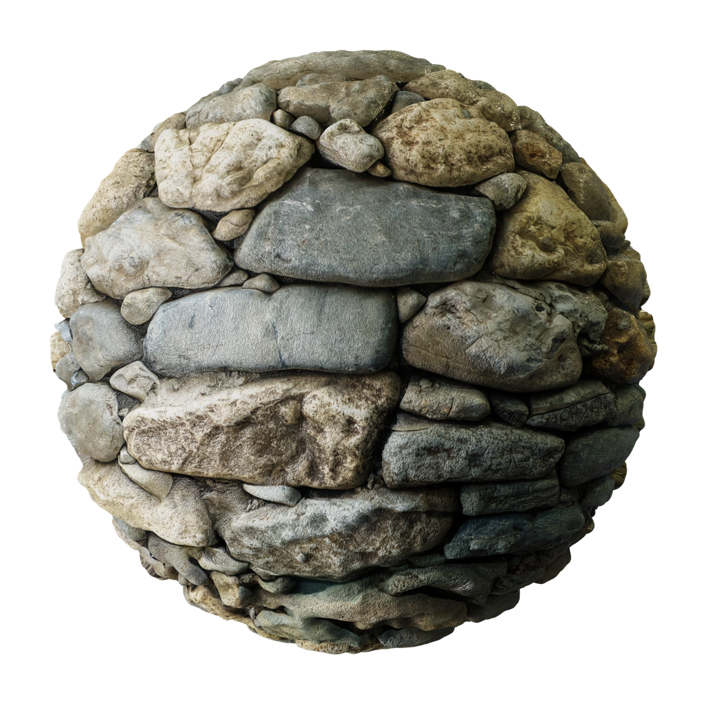Stonewall | FREE stone materials | BlenderKit