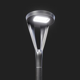 Modern Street Lamp (tall) #01
