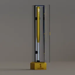 Gold Baseball Bat Case