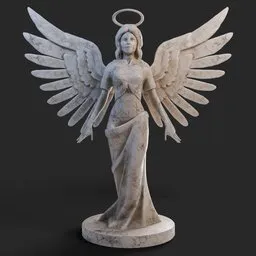 Marble Angel Statue