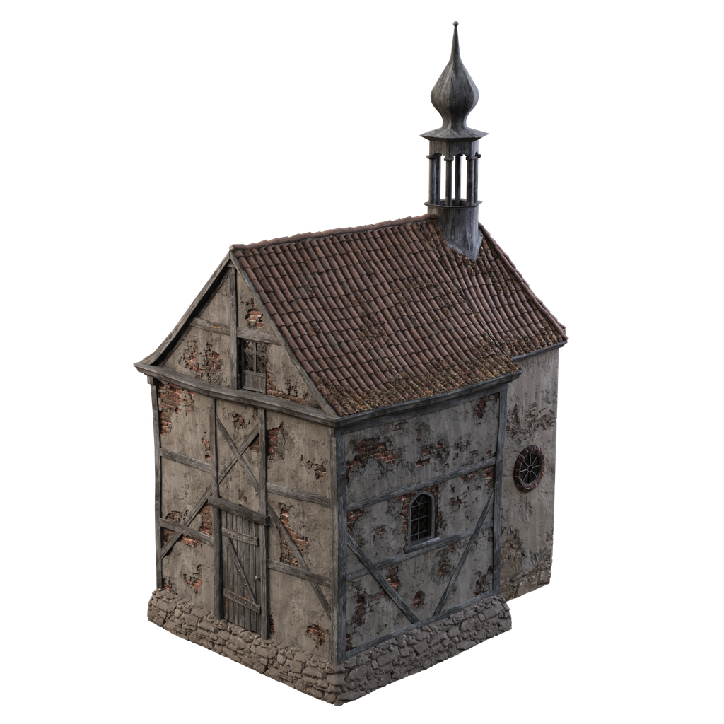 blenderkit-download-the-medieval-house-model