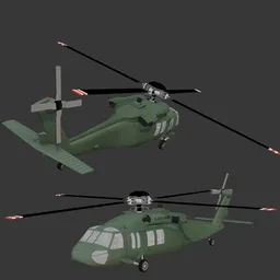 Black Hawk Sikorsky UH60