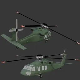 Black Hawk Sikorsky UH60