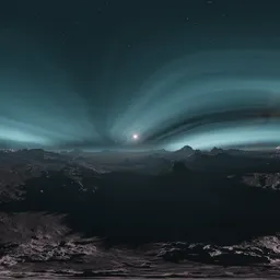 Alien Dark Sci-fi Planet