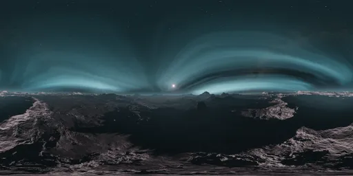 Alien Dark Sci-fi Planet