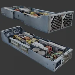 Exposed Server Power Supply