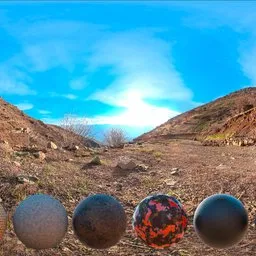 Mountain Road Horizon Cinematic HDRI
