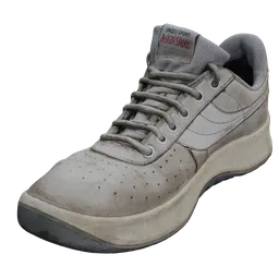 Highly detailed sneaker 3D model, perfect for Blender rendering and animation, featuring realistic textures and accurate design.