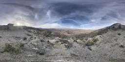 Mountain blue sky Sunset