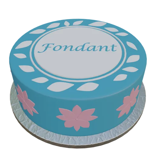 Decorated cake
