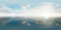 Serene Ocean Horizon Sunrise