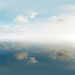 Serene Ocean Horizon Sunrise