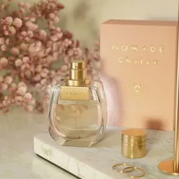 Pink perfume scene