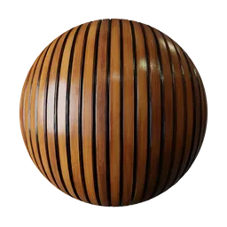 Natural Wooden Slat Panel