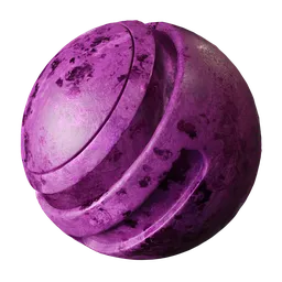 Purple Aged Metal