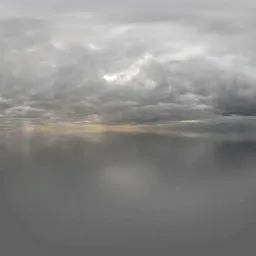 Cloudy and Mist Sky HDRi