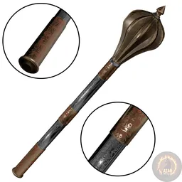 Persian Flanged Mace – Bronze