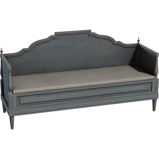 Painted Wooden Sofa