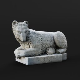 Bear Sculpture (Photoscanned)