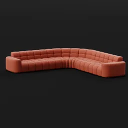 Modern Tufted Modular Sectional Sofa