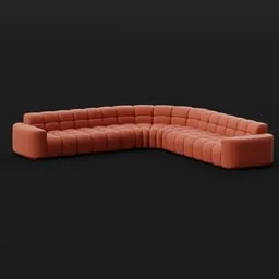 Modern Tufted Modular Sectional Sofa