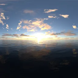 Sunset yellow light 16k