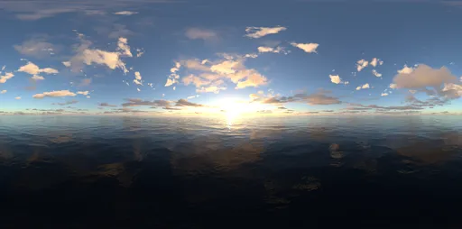 Sunset yellow light 16k