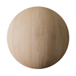 Bamboo fine wood PBR texture seamless