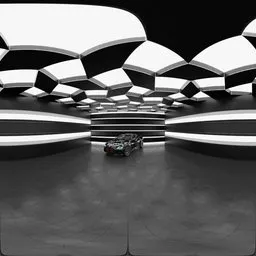 Modern Car Studio HDRI