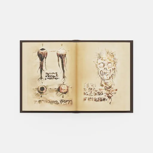 HorrorBook - LowPoly
