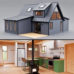 Modern House Raven