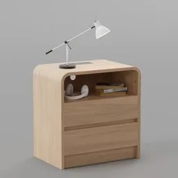 Tall Modern Nightstand