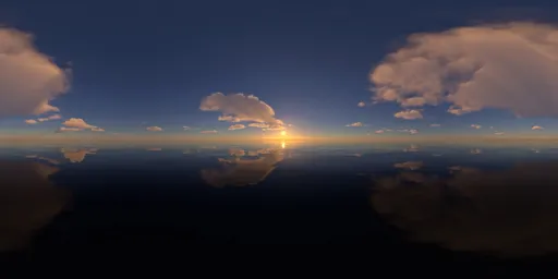 Clouds, sea, water, sky, sunset