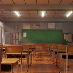 japanese style Class room