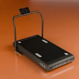 Realistic Gym Treadmill.