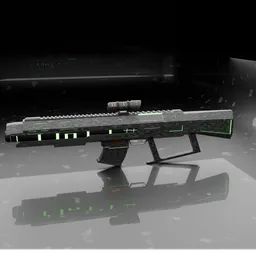 Sci fi rifle