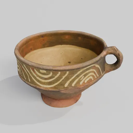 Handmade Pottery Teacup