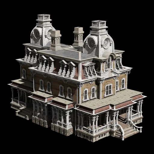 Old Red Wood House