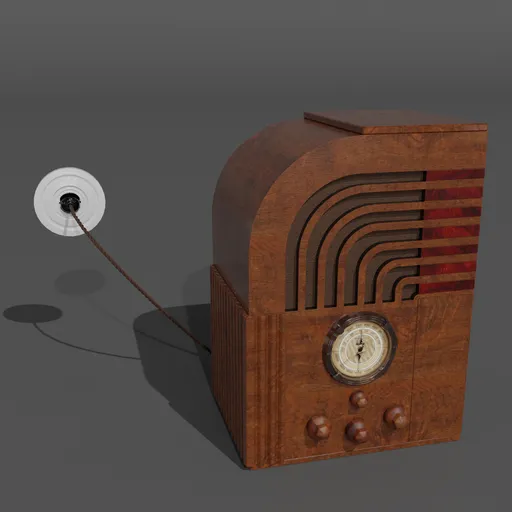 Art Déco Radio Zenith 811