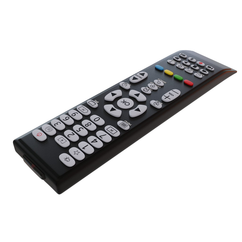 TV remote control Miscellaneous models BlenderKit