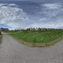 Rural Gravel Road Bluesky Cloud