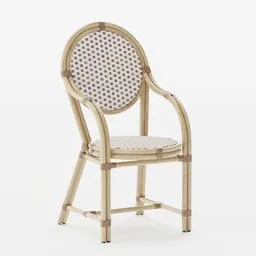 Rattan restaurant chair