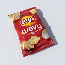 Lays Wavy Bag